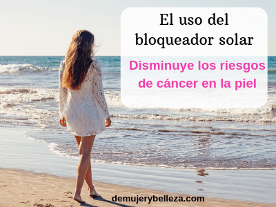 importancia de usar bloqueador solar