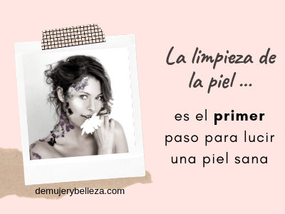 Limpieza facial diaria