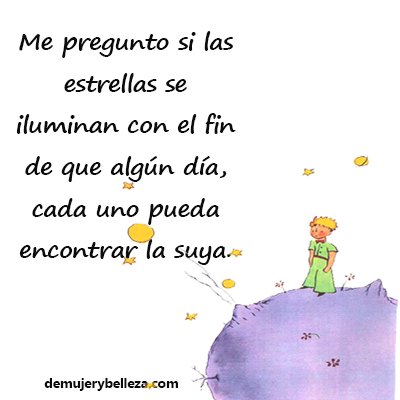 me pregunto si las estrellas se iluminan con el fin de que cada uno pueda encontrar la suya