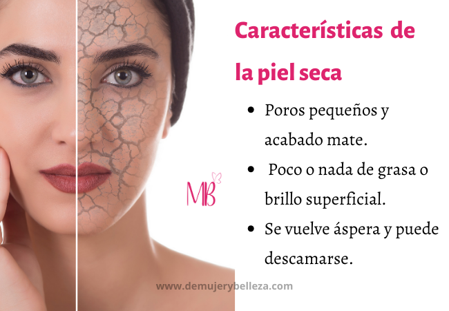 Características piel seca