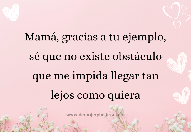 Palabras para felicitar a una madre