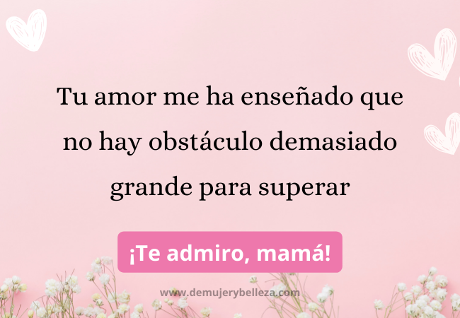 Frases para dedicar a mamá