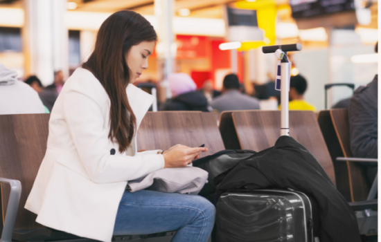 Vuelos retrasados en el aeropuerto de Palma de Mallorca