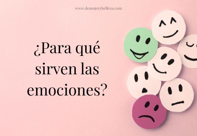 ¿Para qué sirven las emociones?