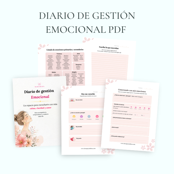 Diario gestión emocional PDF imprimible